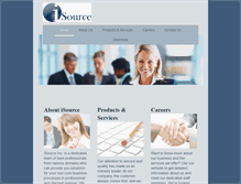 Tablet Screenshot of isource-inc.com